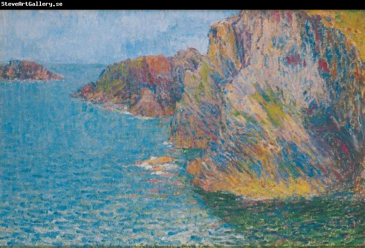 John Peter Russell La Pointe de Morestil par mer calme